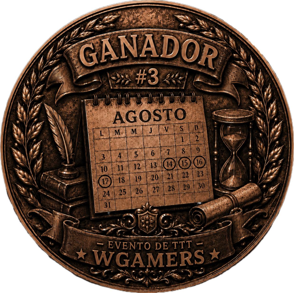 Tercer Puesto Evento Agosto TTT