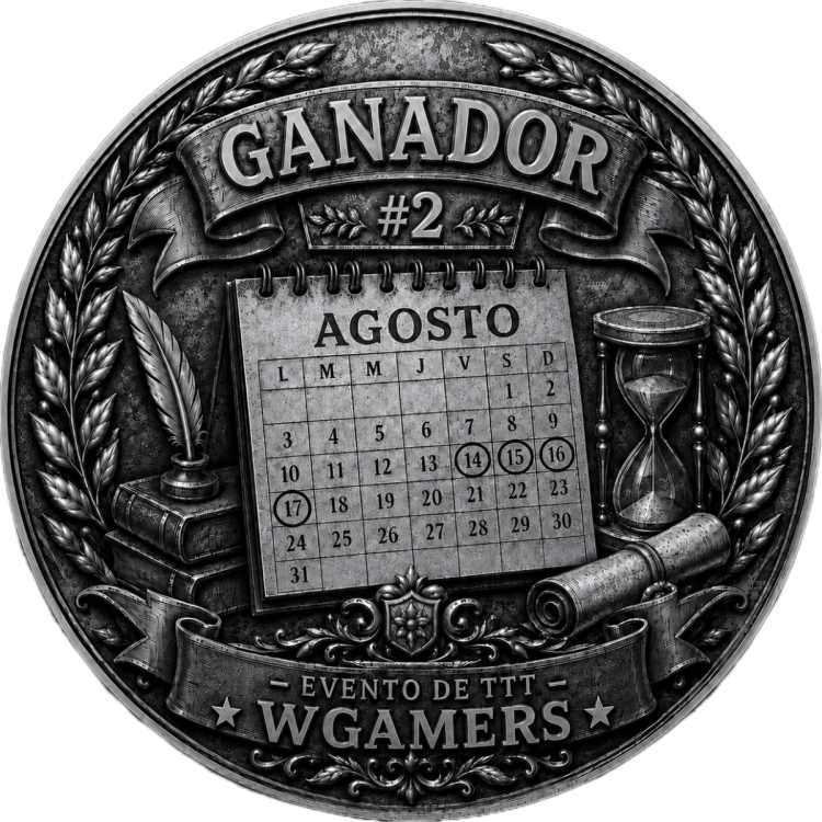 WGamers Medalla de plata Evento Agosto TTT.png